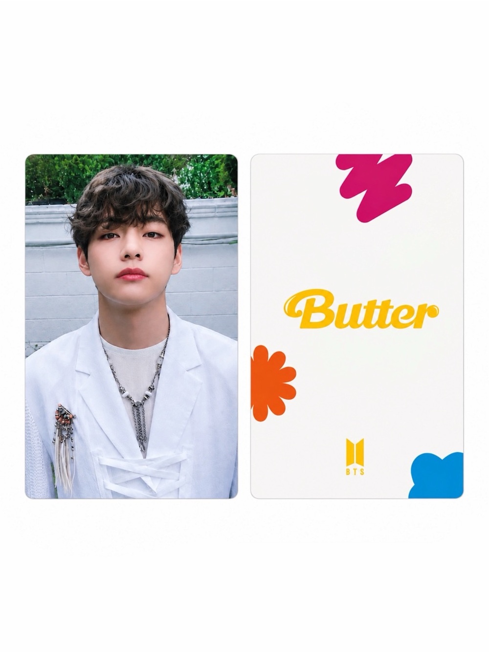 OFFICIAL BTS BUTTER POWERSTATION LUCKY DRAW V PHOTOCARD - BRAND NEW